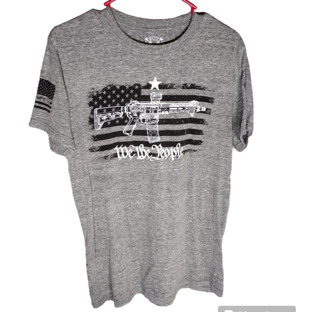 Howitzer Men's distressed heathered T-shirt with sleeve hit size sp